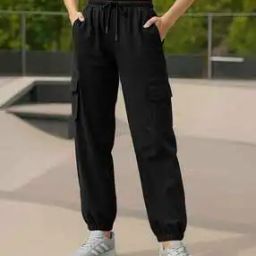bewakoof Women Oversized Cargo Joggers-picture-38