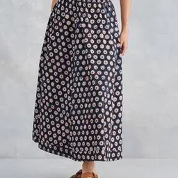 fabindia Women Printed Flared Skirt-picture-14