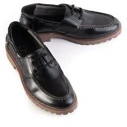 monkstory Men Round-Toe Mocassins with Lace Fastening-picture-3