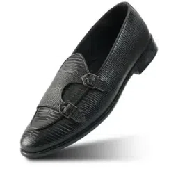 monkstory Men Round-Toe Double-Strap Monks with Buckle Fastening-picture-47