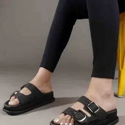 layasa Women Flip-Flops with Rubber Upper-picture-34