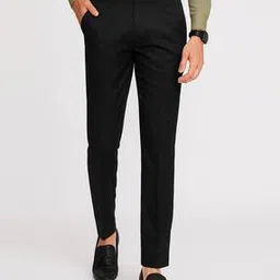 neonomad Men Slim Fit Trousers with Insert Pockets-picture-2