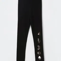 fame forever by lifestyle Girls Abstract Leggings-picture-38