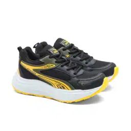 asian Boys Lace-Up Sneakers with Mesh Upper-picture-9