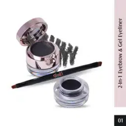 Smudge & Waterproof 2-in-1 Eyebrow Powder & Gel Eyeliner -image-33