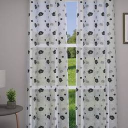 gm Pack of 2 Embroidered Door Curtains with Eyelets Header-picture-1