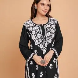 indie picks Women Embroidery Tunic-picture-1