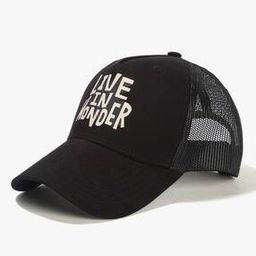 yousta Men Typographic Print Baseball Cap-picture-28