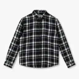 yb dnmx Boys Checked Boxy Fit Shirt-picture-46