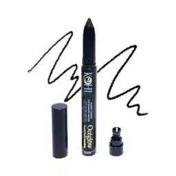 Smoky Drama Matte Kajal Pencil - Black-image-4