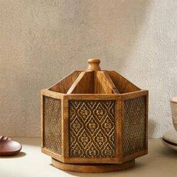 fabindia  Wooden Cutlery Holder-picture-9