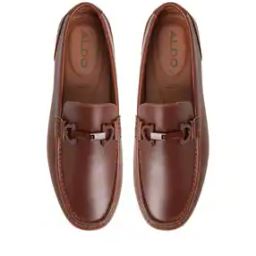aldo Men Round-Toe Slip-On Mocassins-picture-1