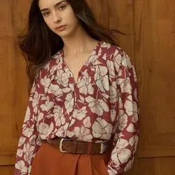 u.s. polo assn. Women Floral Print Relaxed Fit Top-picture-32