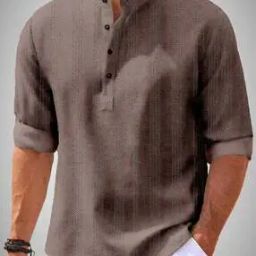 force Men Henley T-Shirt with Full Sleeves-picture-14