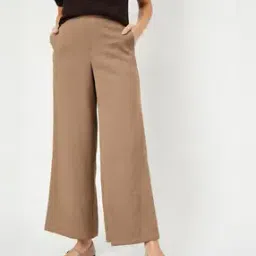 max Mid Rise Wide Leg Trousers-picture-6