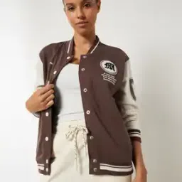 max Women Printed Varsity Jacket-picture-24