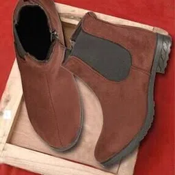 fyre rose Women Slip-On Chalsea Boots with Zip Closure-picture-14