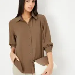 max Women Stylised Fit Shirt-picture-10