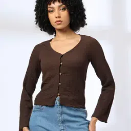 rio Women Patterned Regular Fit V-Neck Top-picture-31