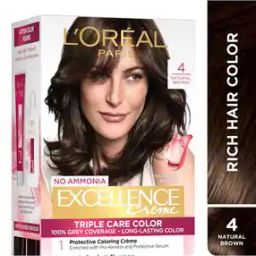 Excellence Creme Hair Color 4 Natural Brown-19