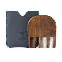 U-Shaped Beard Comb Brown-18