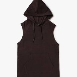 Flat Back Slub Sleeveless Hooded T-Shirt-picture-21