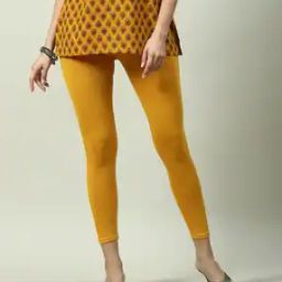 Women Leggings with Elasticated Waist-image-41