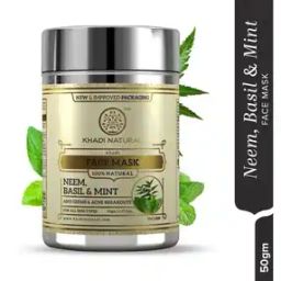 khadi natural  Neem Basil and Mint Face Mask-picture-3