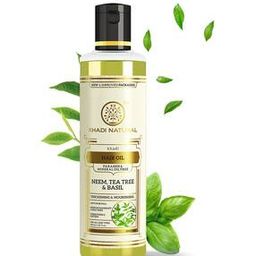 khadi natural Neem Teatree and Basil Hair Oil-picture-8