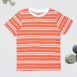 pantaloons junior Boys Striped Regular Fit Round-Neck T-Shirt-picture-41