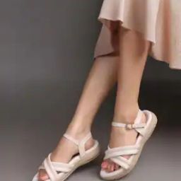 carlton london Women Embellished Sling-Back Strap Flat Sandals-picture-32
