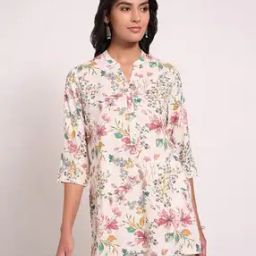 rangmanch by pantaloons Women Floral Print Regular Fit Tunic-picture-41