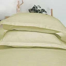 enchant home Pack of 2 Striped Super-Soft Pillow Covers-picture-11