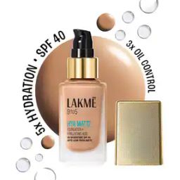 9to5 Hya Matte Foundation and Hyaluronic Acid - Neutral Medium-13