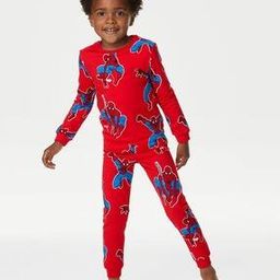 Boys Spiderman Print Sweatshirt & Joggers Set-image-54