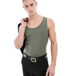 Ribbed Muscle Fit Vest-picture-14