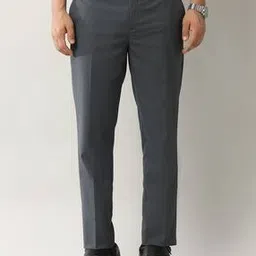 arrow Men Structured Tapered Fit Flat-Front Trouser-picture-44