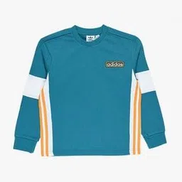 Boys Striped Regular Fit Round-Neck Sweatshirt-image-26