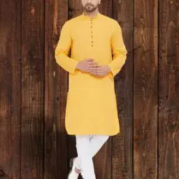 even Men Regular Fit Long Kurta-picture-23