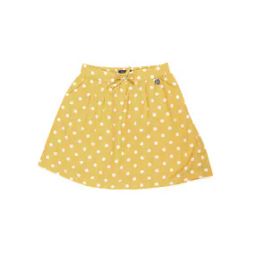 Polka-Dot Print Flared Skirt-image-82