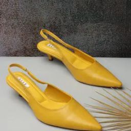 Women Pointed-Toe Kitten-Heeled Pumps-image-60
