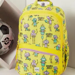 wiki Unisex Robot Print Backpack image 1