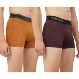 Pack of 2 Men Cotton Trunks-image-100