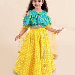 pspeaches Floral Lehenga Choli with Dupatta-picture-31