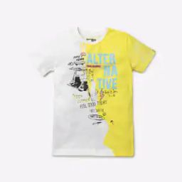 Typographic Print Round-Neck T-shirt-image-85