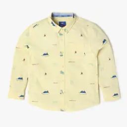 Boys Printed Regular Fit Shirt-image-25