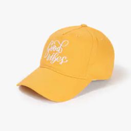 Women Typographic Embroidered Baseball Cap-image-24
