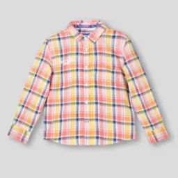 Boys Checked Regular Fit Shorts-picture-4