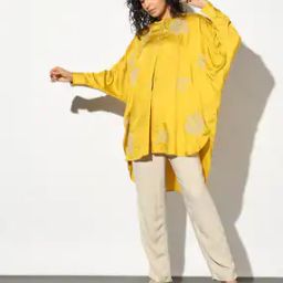 Women Embroidered Oversized Tunic-image-60