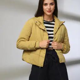 Women Relaxed Fit Puffer Jacket-picture-48